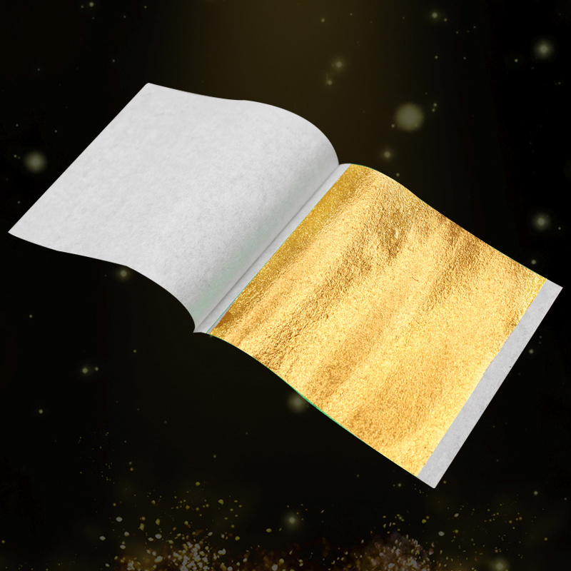 9*9cm Taiwan Orange gold leaf