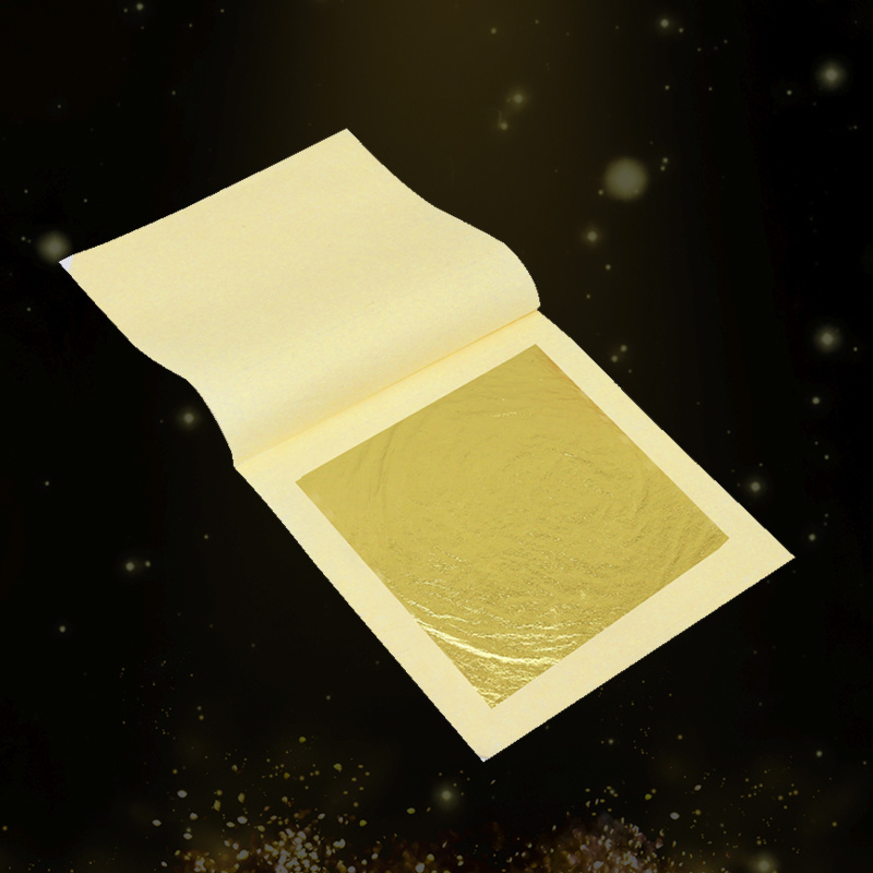 Pure Gold leaf 8×8cm loose leaf  500pcs/box