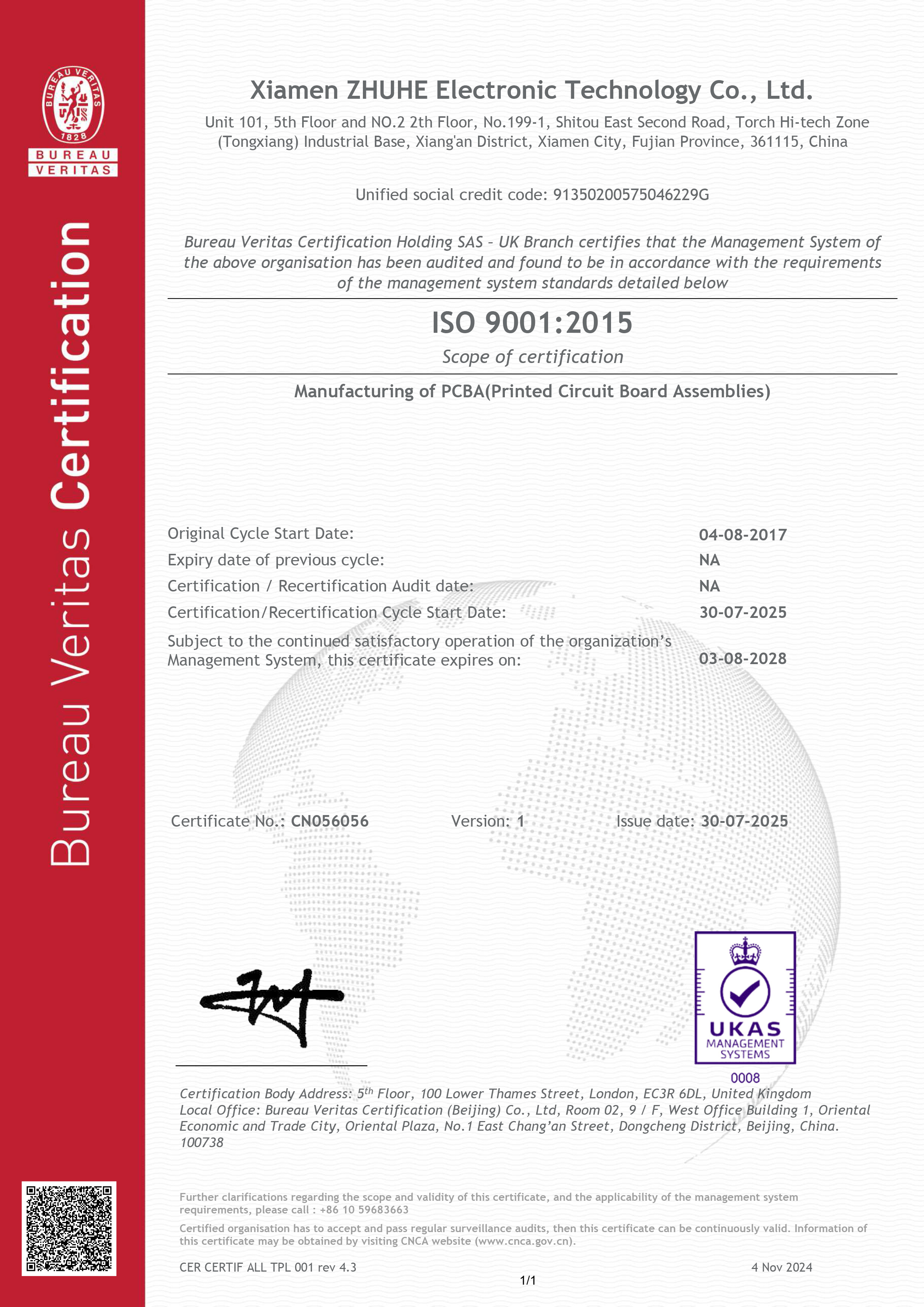 ISO 9001 en