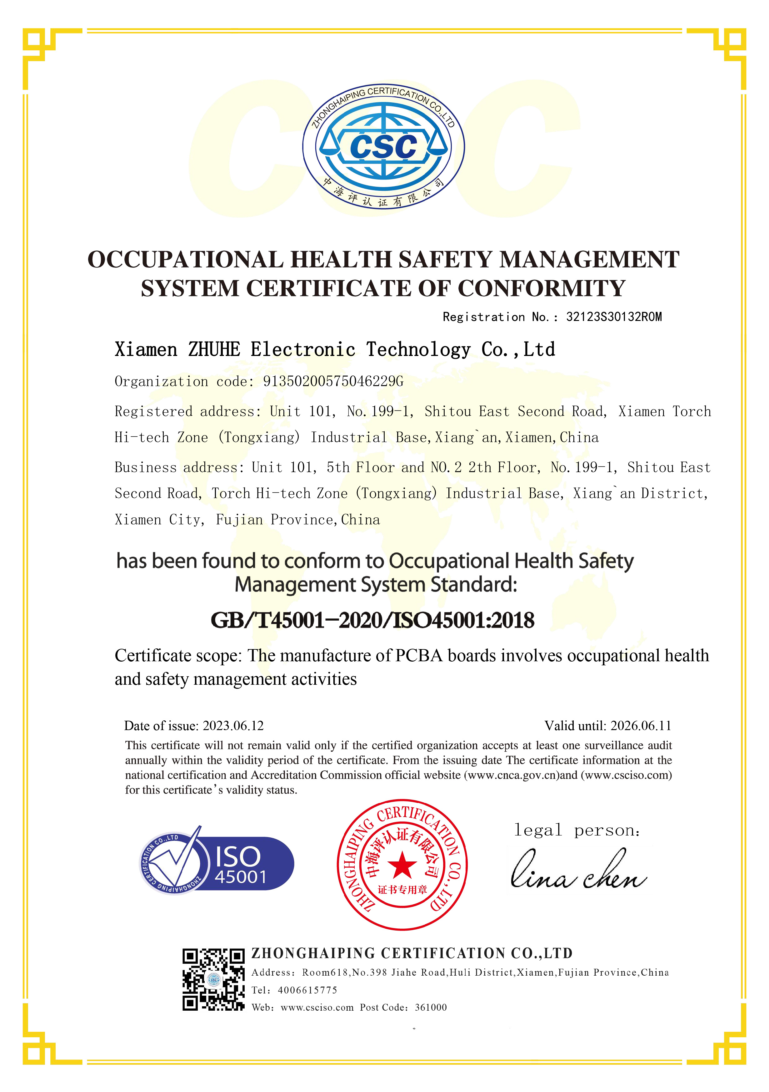 ISO45001 en