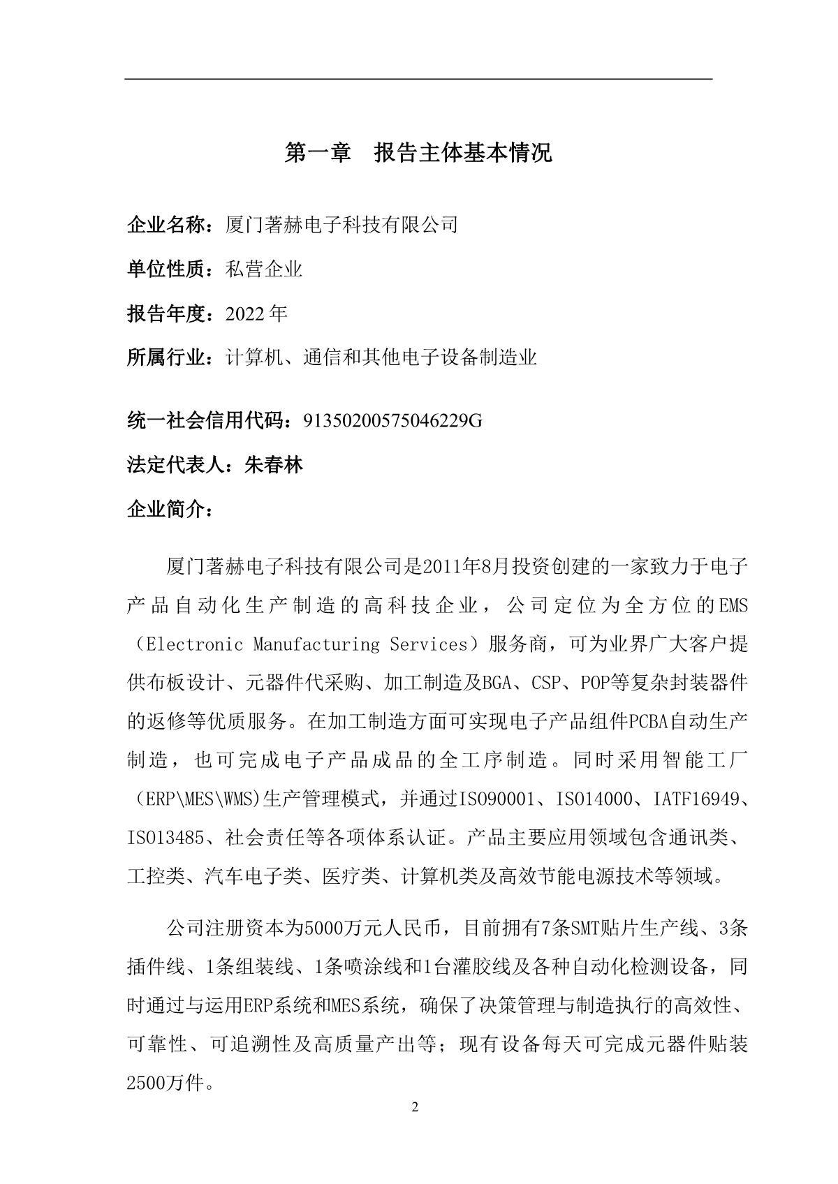 2022 Carbon Footprint Report 2 2022 Carbon Footprint Report 2