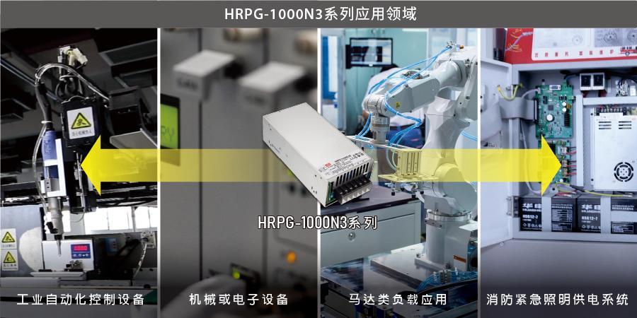 明緯HRPG-1000N3應用領域