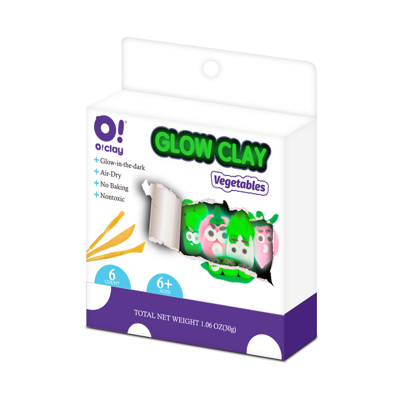 GLOW CLAY-VEGETABLES