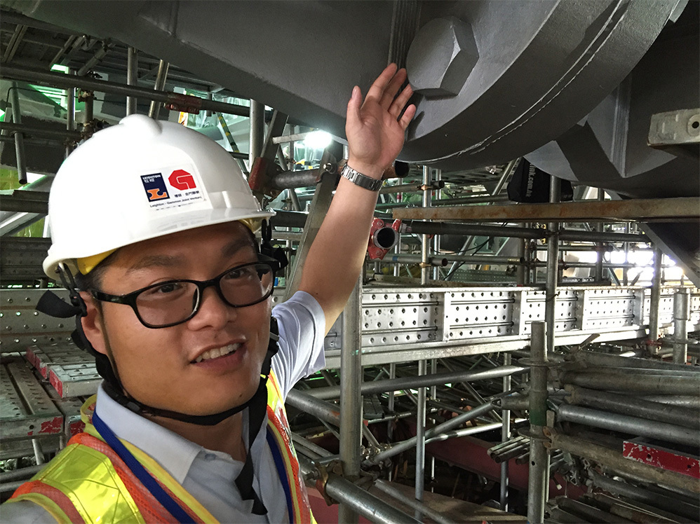 On-site investigation in Kowloon MTR station, Hong Kong