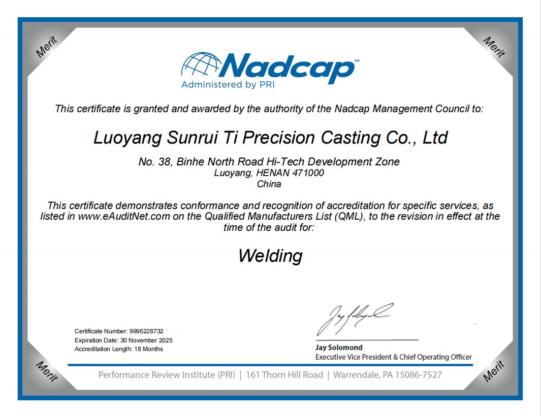 NADCAP- Welding