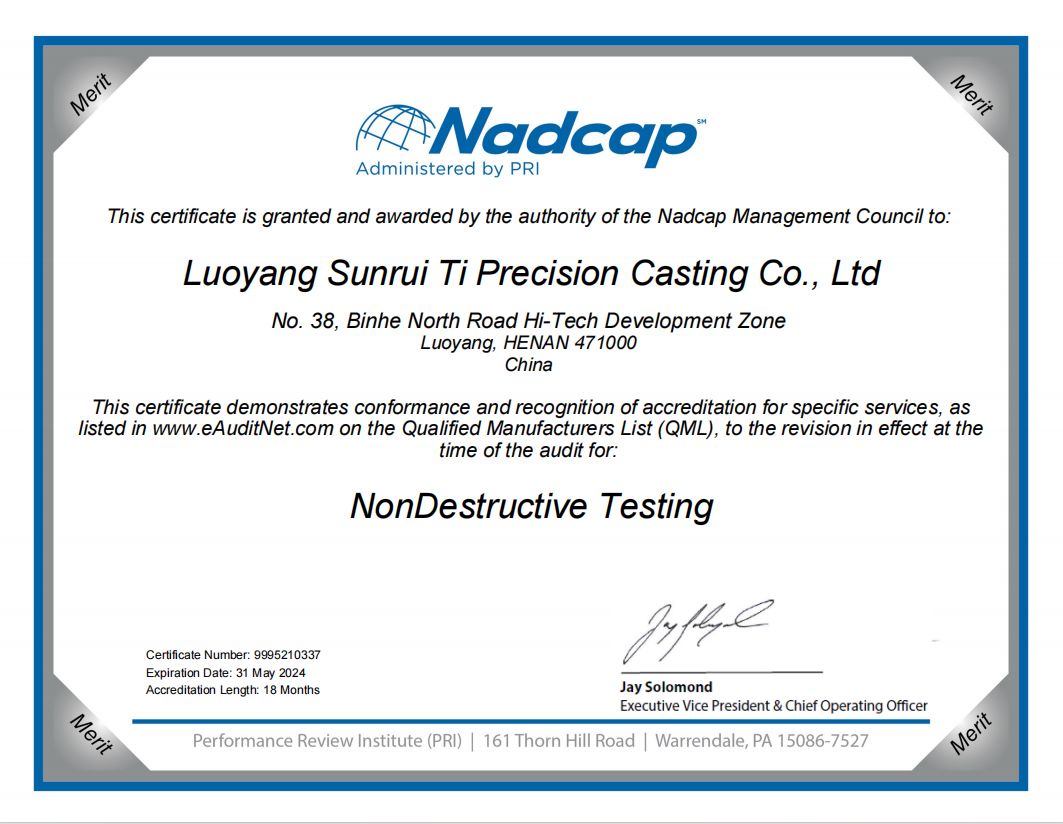 NADCAP- NDT