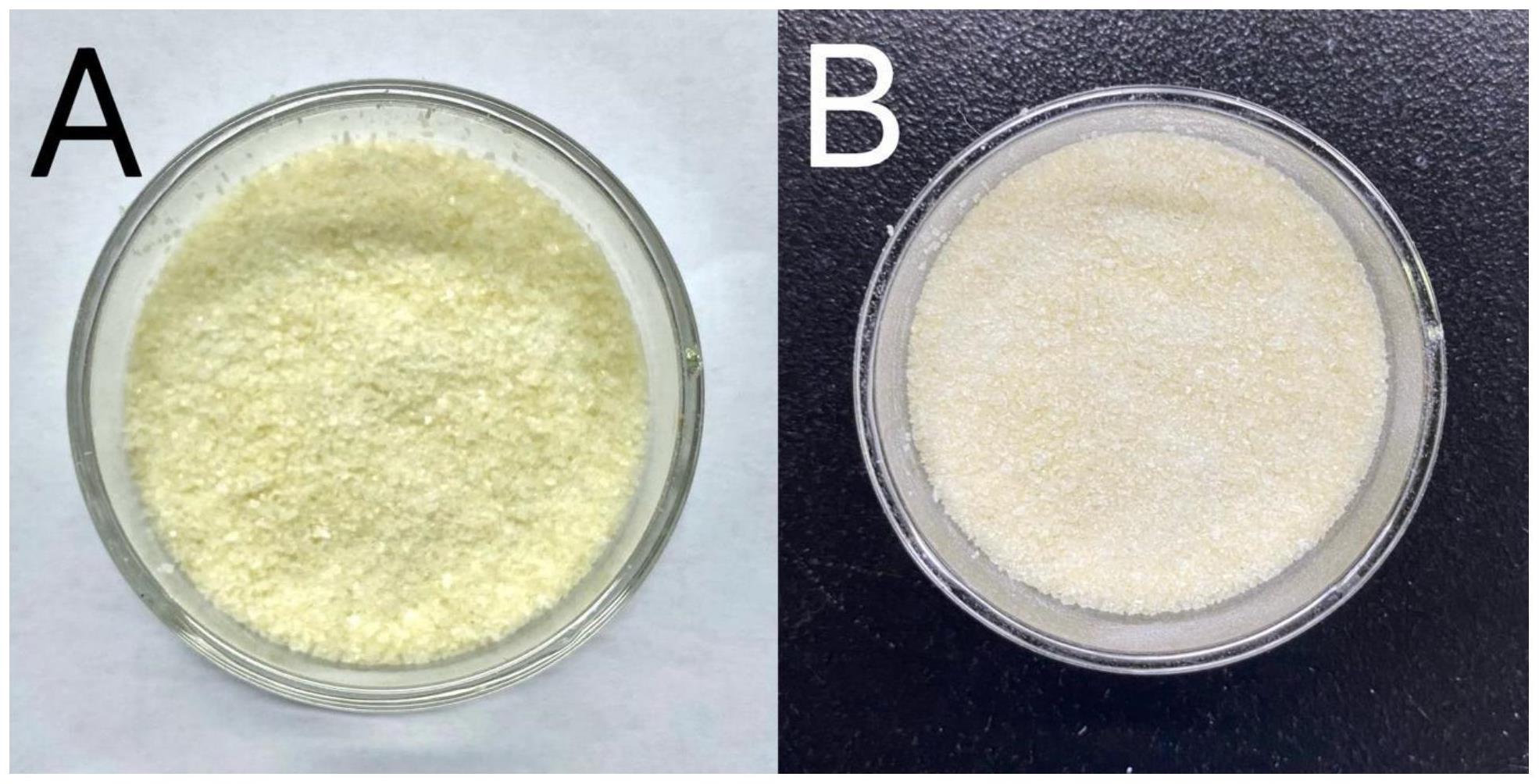 type A starch and type B starch