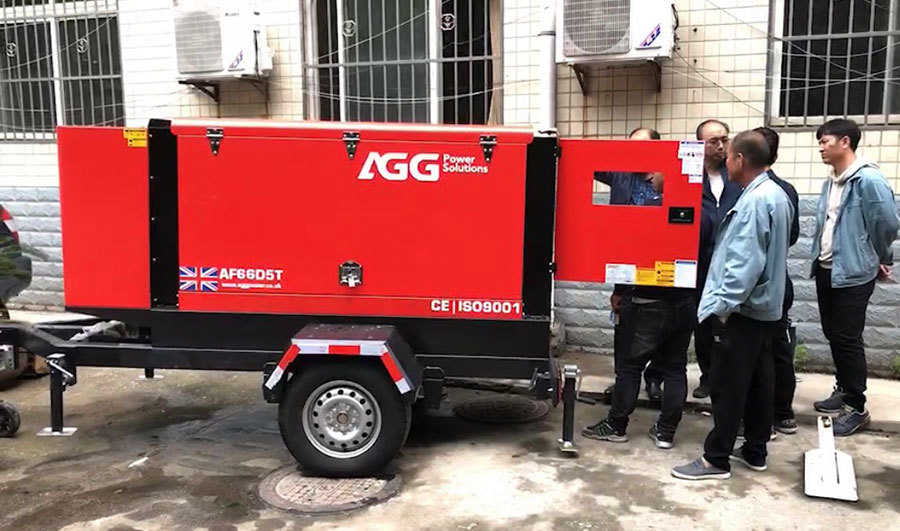 50KW拖車款柴油發(fā)電機(jī)組  自來(lái)水公司搶修備用電源