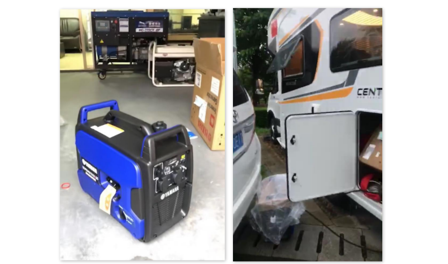 雅馬哈EF2200iS變頻汽油發(fā)電機組  西安某房車俱樂部采購
