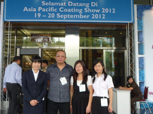 Asia Pacific Coating Show 2012 Jakarta Indonesia