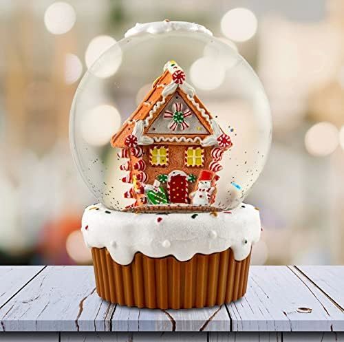 Snow Globe with Gingerbread House