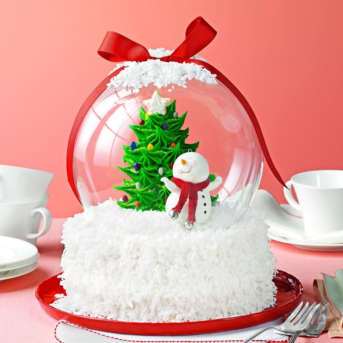 Snow Globe Cake Topper
