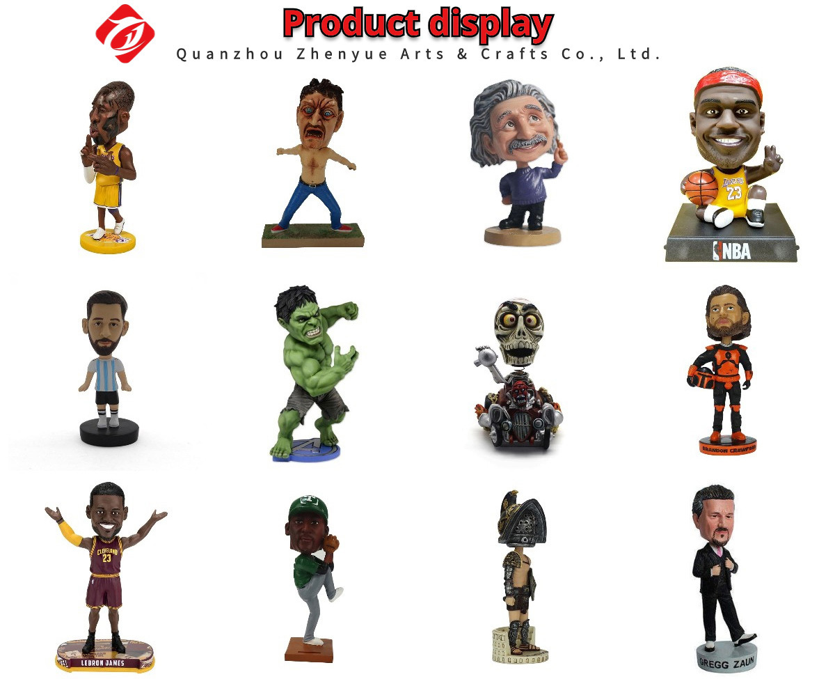 Bobble head manufacturer product display