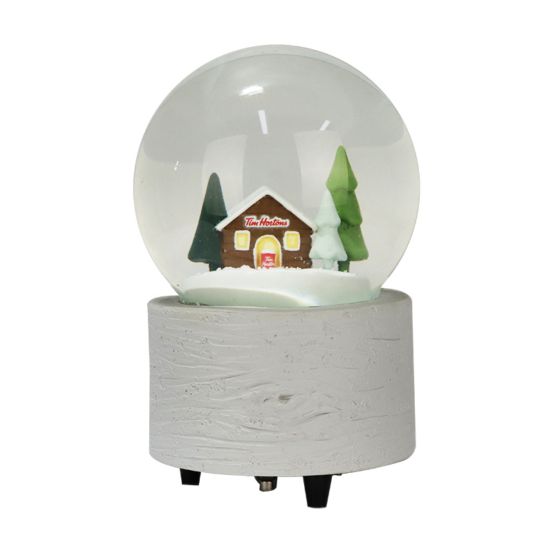 Snow Hut Snow Globe