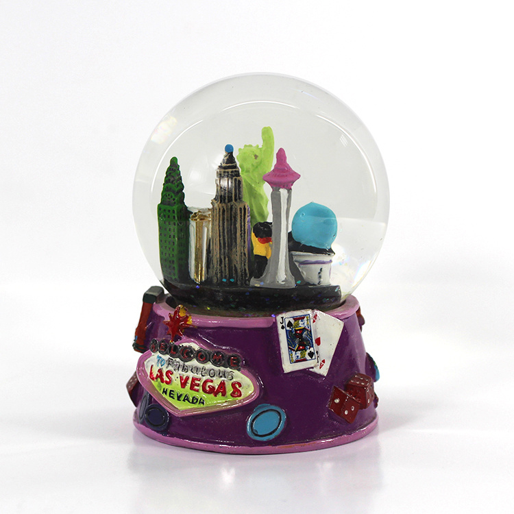 Las vegas snow globe