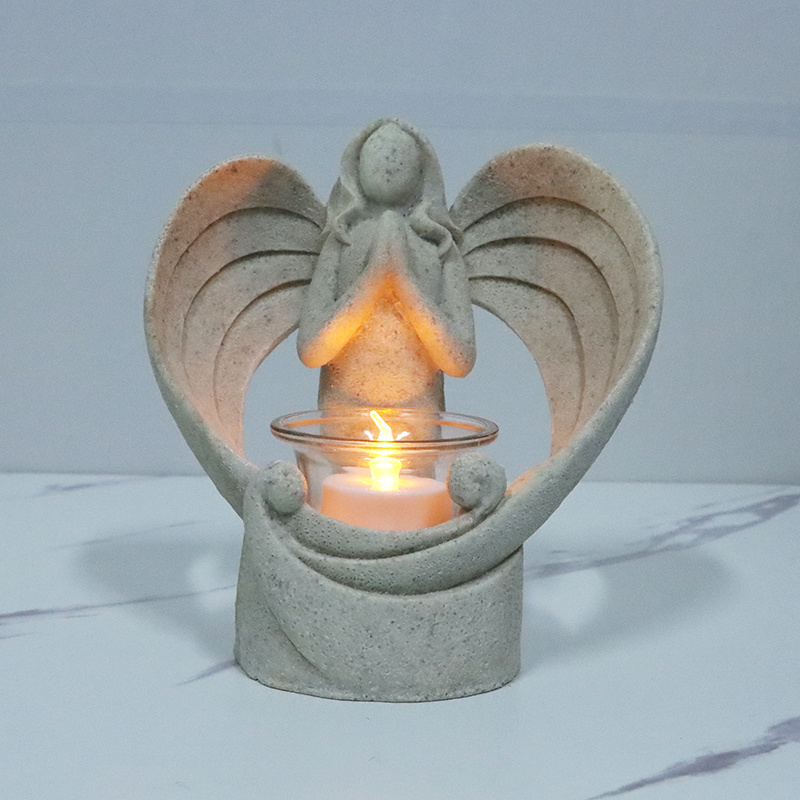 Angel in Prayer TeaLight Candle holder