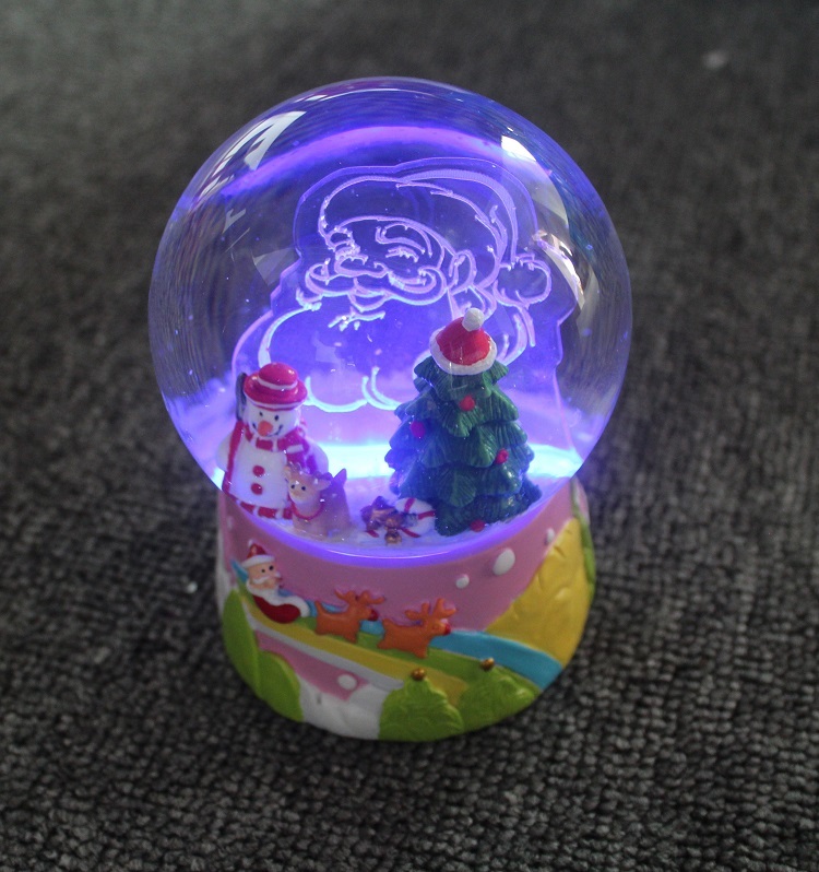 Snow Globe with LED Light