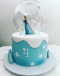 Happy Birthday Cake Snow Globe