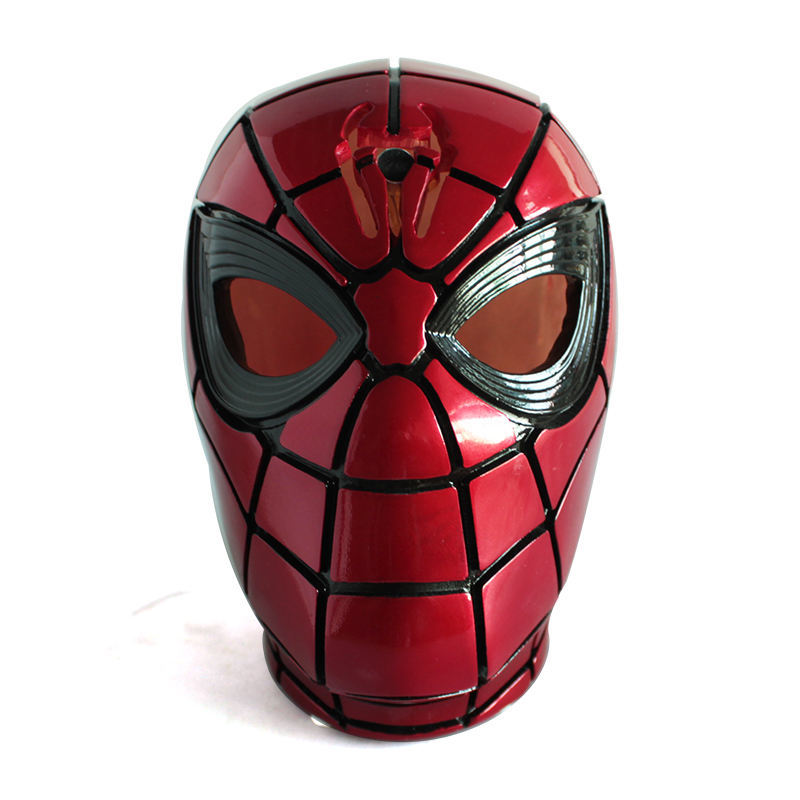 Resin crafts Funny toy spider head character battery night light for decoration