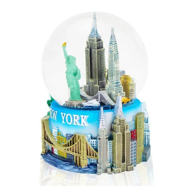 Snow Globe with Cityscape