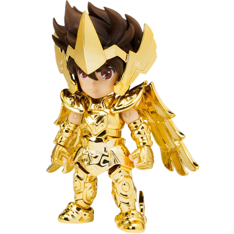 3 estilo cambio cara escultura mini glod saint seiya acción juguetes figuras