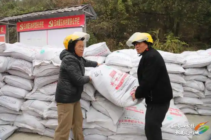 独山县玉水镇：肥料发放助生产 打好丰收“主动仗”