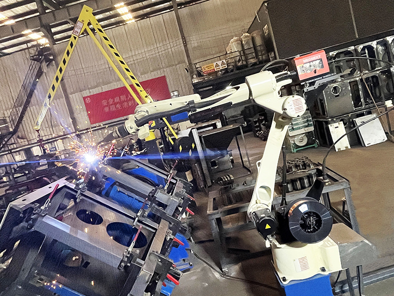 Robot welding show