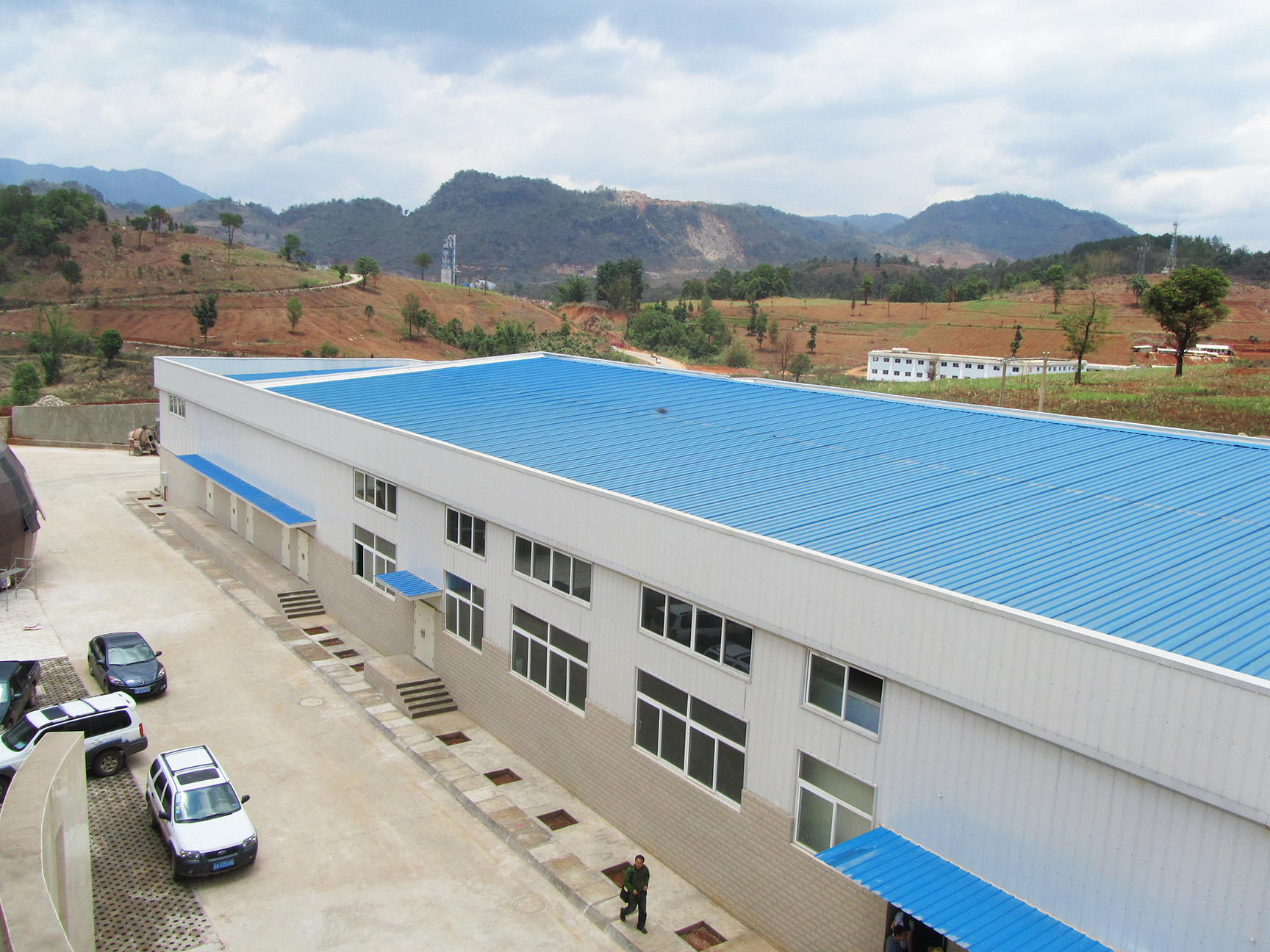 Processing plant premises