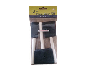 FB6602 3PC FOAM BRUSH SET