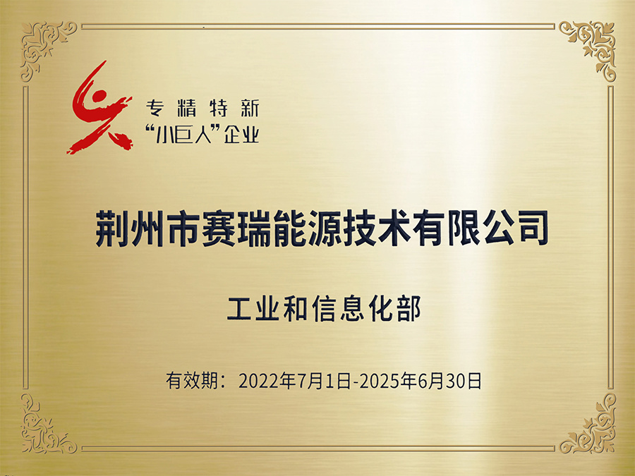 国家专精特新小巨人企业