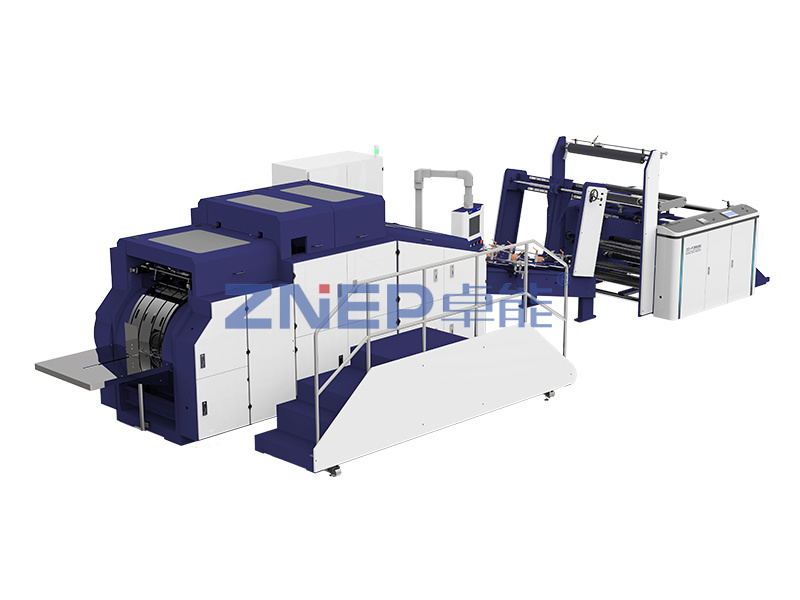 Automatic Reel Feding Paper Bag Making Machine With Square Bottom