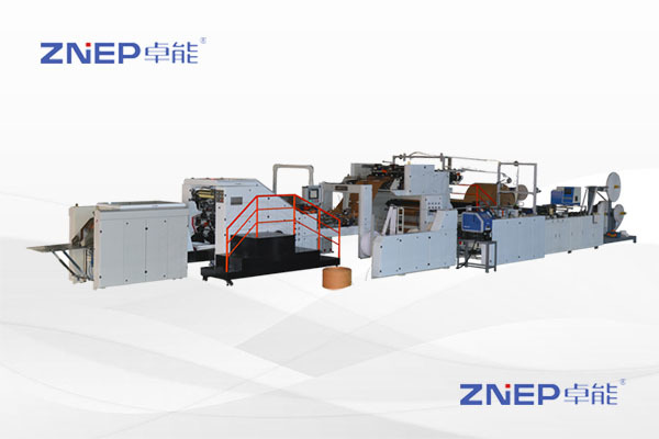 Round flat rope automatic paper bag machine series