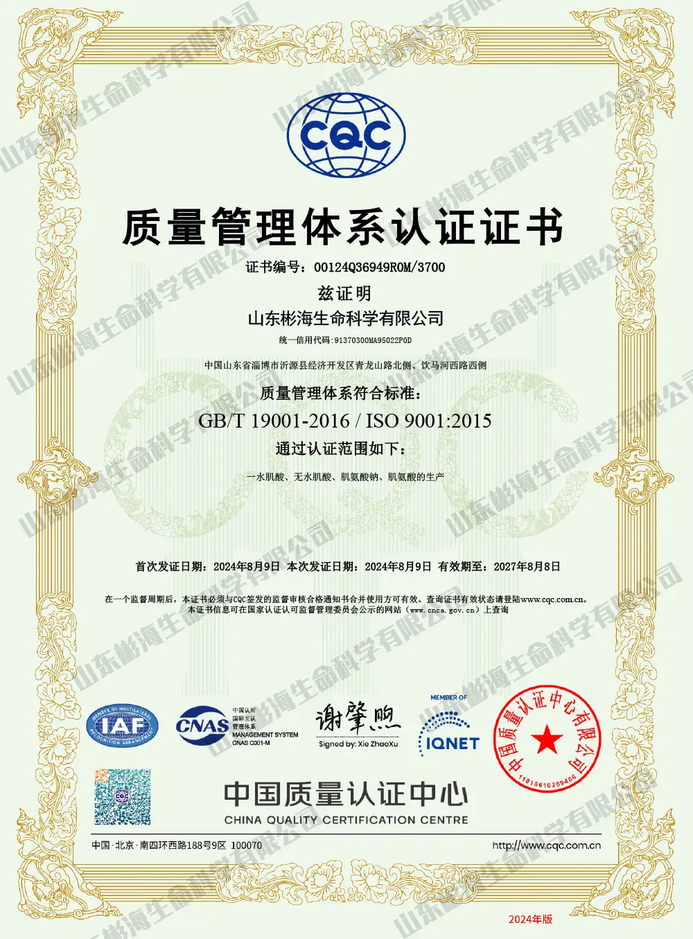 ISO9001
