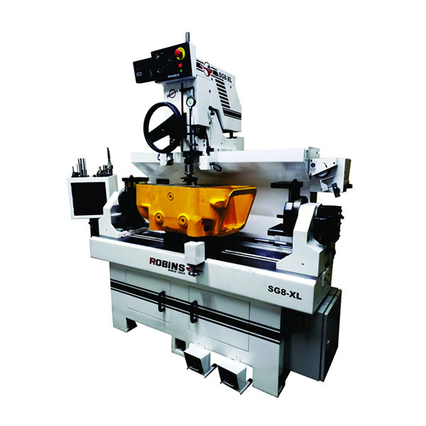 Valve seat cutting machine