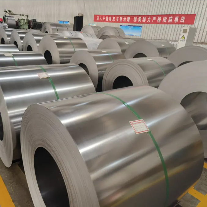 What are the surface treatments for stainless steel coils?