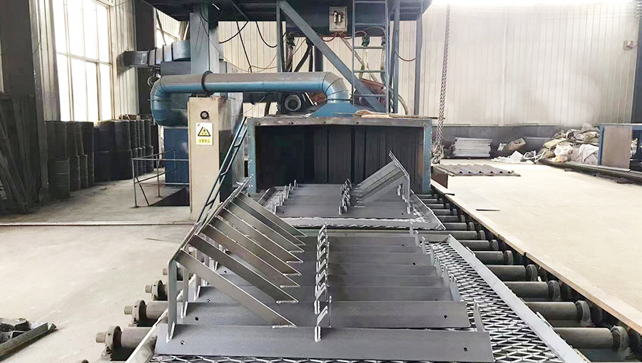 Support shot blasting machine Support shot blasting machine