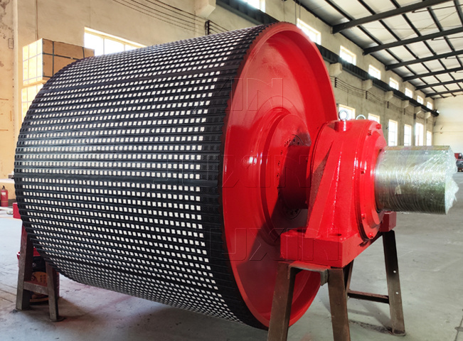 Conveyor take up pulley