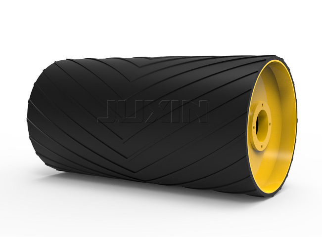 Conveyor snub pulley