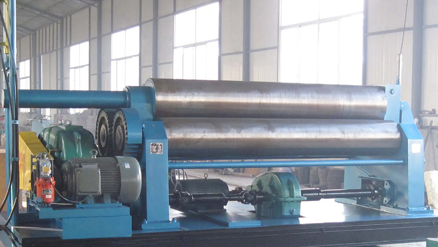 Plate rolling machine Plate rolling machine