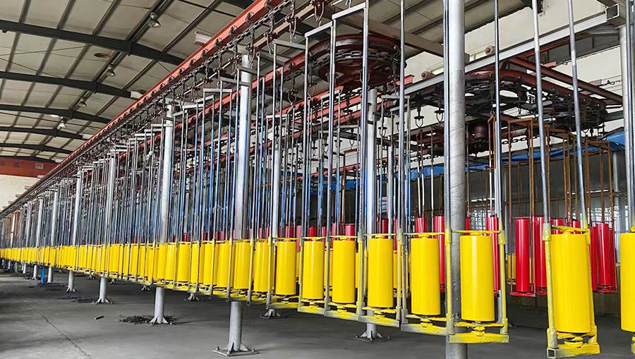 Roller painting line Roller painting line