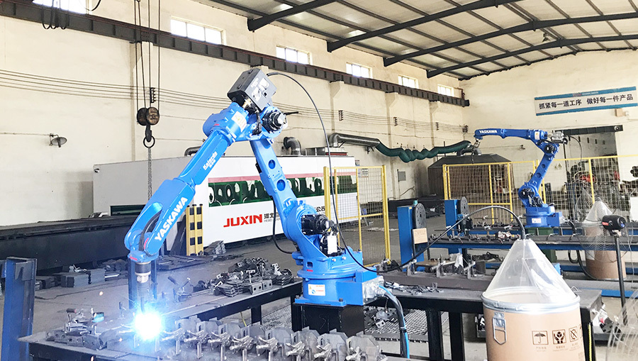 Support welding robot