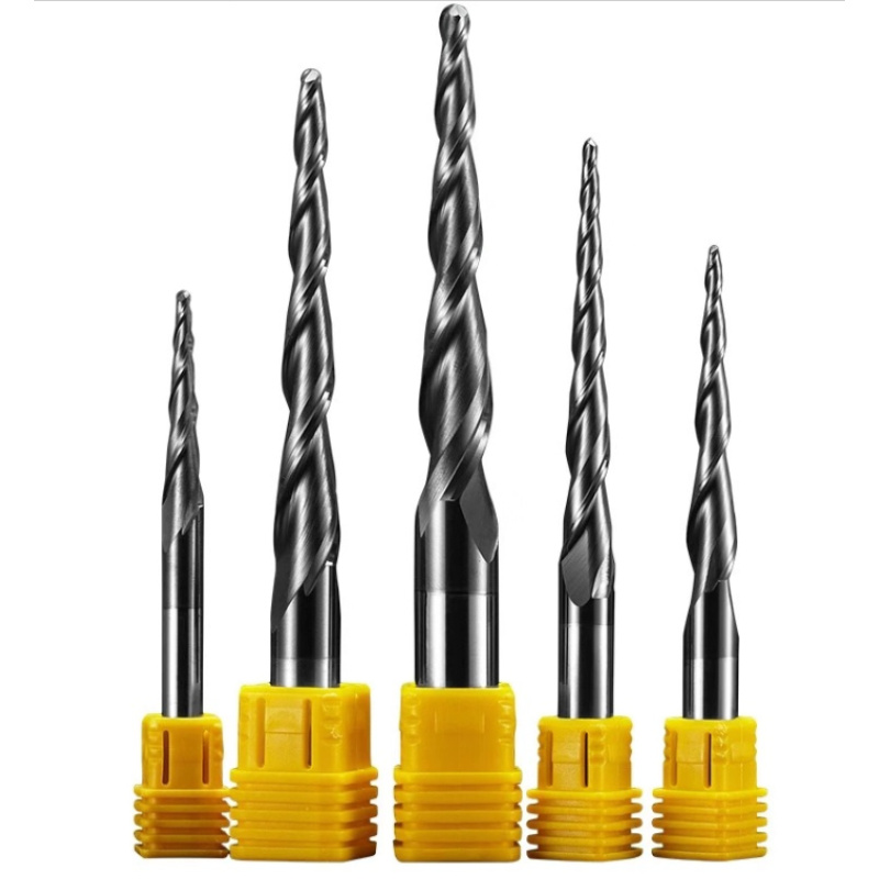 Two Flutes Taper Ball Nose End Mill