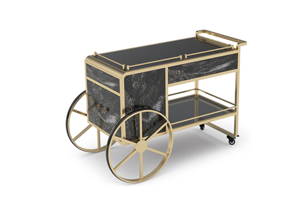 Customized high-quality star hotel food service carts