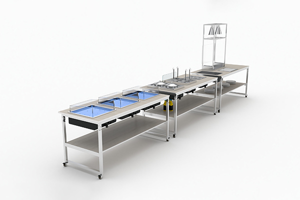 Catering Buffet Commercial Folding Buffet Equipment Station