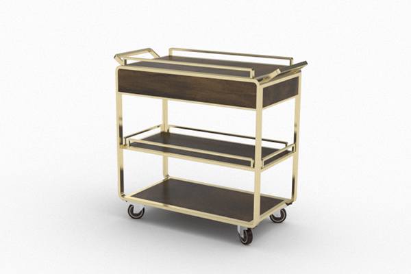 Small service trolley  service trolley for restaurant
