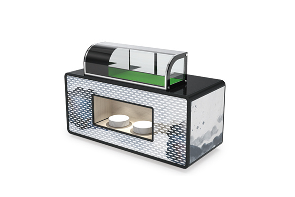 Commercial Hotel Cafeteria Equipment Sushi/Sashimi Station