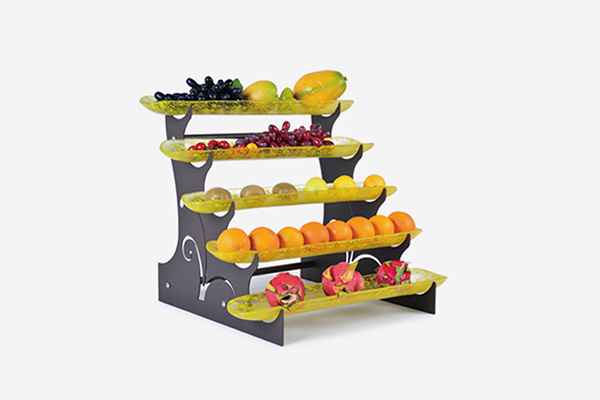 Custom fruit display stand for hotel 