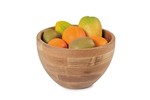 Custom Hotel Restaurant Wooden Fruit Salad Serving Display Stands