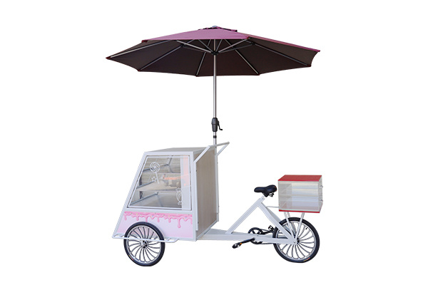 Candy Display Cart Food Bike Display Vehicle