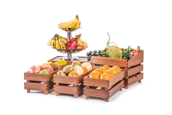 Hotel Buffet Display Stands Catering Fruit Display Stands